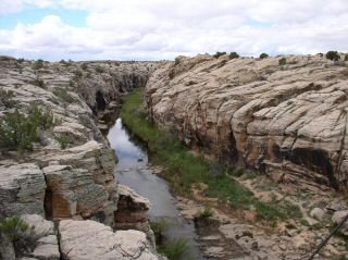 Chevelon Canyon at Rock Art Ranch. Photo by Sue Sitko